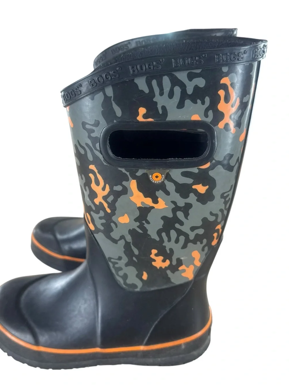 BOGS Neo Camo Kids Boys Toddler Boots Size 13 Waterproof Round Toe Rainboot